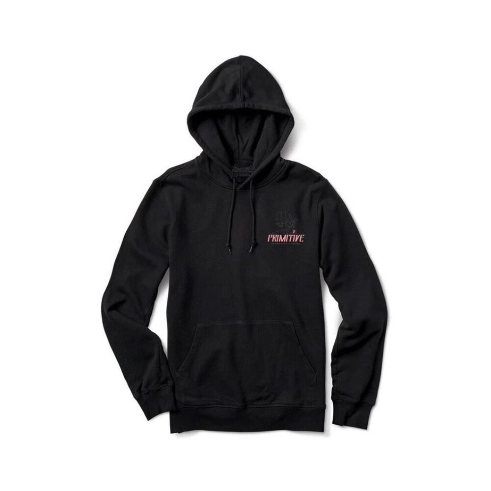Primitive X Dragon Ball Super SSR GOKU Black Pullover Men's Hoodie rare‎ Collab